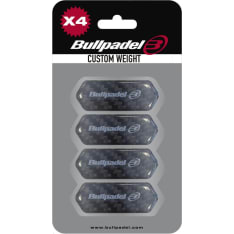Bullpadel Custom Weight 4x3g painolevyt ulkokehälle