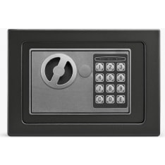 Pohjola Indoor 28 x 22 x 22 cm grey safe with digital lock
