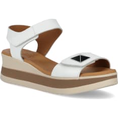Oh! My Sandals naisten nahkaiset korolliset sandaalit
