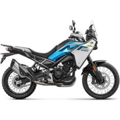 CFMOTO 450MT blue motorcycle