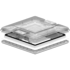 Fiamma 50x50cm skylight clear