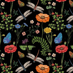 Textil Unikko 150 cm collegekangas