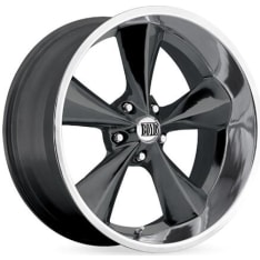 Boyd Coddington Wheels Junkyard Dog Gunmetal & Machined Lip 8x18, bolt pattern: 5x114.3, front: 6, aluminium rim