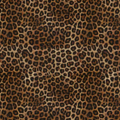 Leopard print 135 cm viscose gabardine fabric