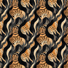 Tiger 135 cm viscose gabardine fabric