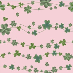 Textil Klöverband 150 cm cotton jersey fabric