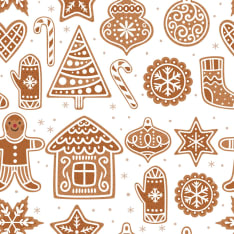 Textil Ppperkaka 150 cm cotton jersey fabric