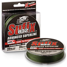 Sufix 832 120 m neon green fiber line