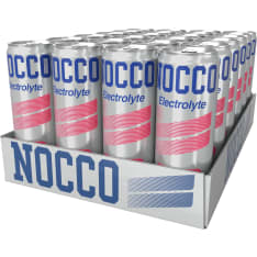 NOCCO Electrolyte X carbonated drink 24x355ml