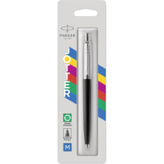 Parker Jotter Originals Ballpoint Pen | Classic Black Finish | Medium Point | Blue Ink