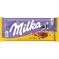 Milka Crispy Rice 100 g chocolate bar