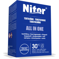 Nitor All in one 230 g koboltin sininen tekstiiliväri