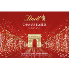 Lindt Champs Elysees valikoima hienoja maitosuklaakonvehteja 184g