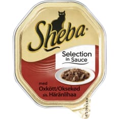 Sheba Selection 85 g häränlihaa kastikkeessa kissanruoka