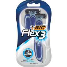 Bic Flex 3 Comfort 3 kpl varsiterä