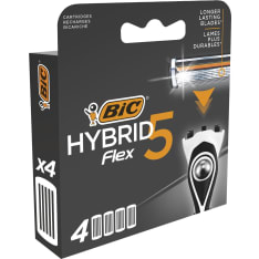 Bic Hybrid Flex 5 varaterät 4 kpl
