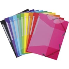 Iderama A4 corner lock folder color assortment