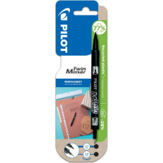 Pilot Begreen black twin marker