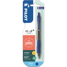 Pilot 07 blue G-2 gel ink pen