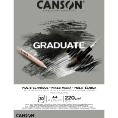 Canson Graduate Mixed Media Gray notebook
