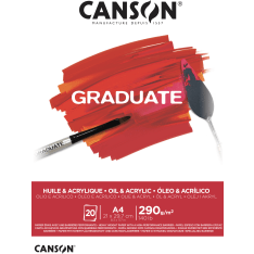 Canson Graduate Oil and Acrylic öljy- ja akryylilehtiö
