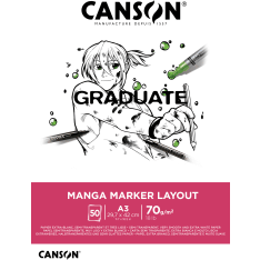 Canson Graduate Manga Marker Layout Drawing Pad