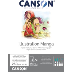 Canson Manga Illustration 250g/m² cartoon paper pad