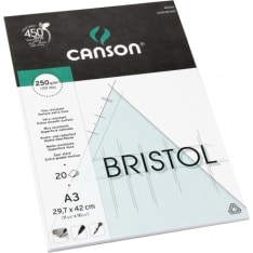 Canson Bristol Graphic 250g/m² piirustuslehtiö