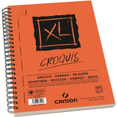 Canson XL Sketch A5 spiral sketch pad