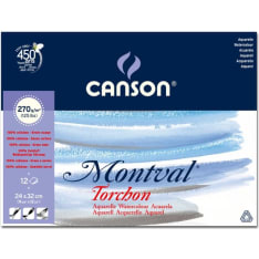 Canson Montval Torchon 270g/m² watercolor paper pad