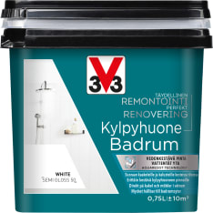 V33 750 ml kaakelimaali seinille