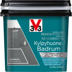 V33 750 ml kaakelimaali seinille