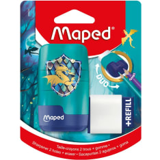 Maped Dragon+ refillable sharpener/eraser