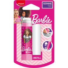 Maped Barbie Eraser+Spare Eraser