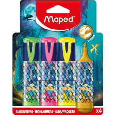 Maped Dragon Highlighters, set of 4