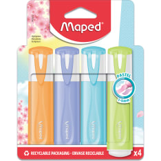 Maped Pastel 4 pcs Highlighter
