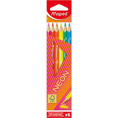 Maped Neon 6 kpl FSC värikynät