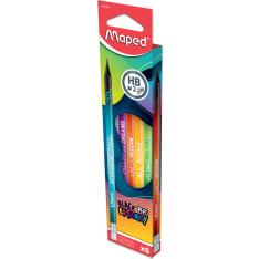 Maped Energy 6pc pencil with rubber