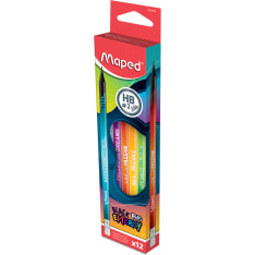 Maped Energy 12pc pencil with rubber