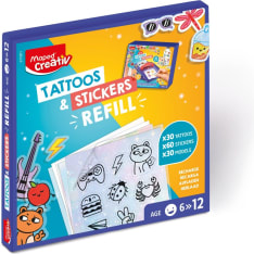 Maped Creativ täyttöpakkaus Maped tarra- ja tatuointilaitteeseen