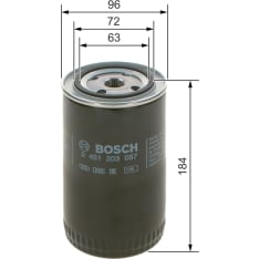 Bosch 0 451 203 087 Oil filter