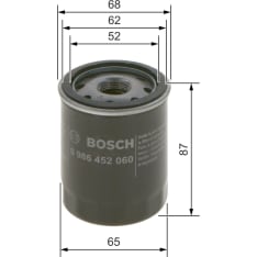 0 986 452 060 Öljynsuodatin