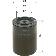 Bosch 0 451 103 346 Öljynsuodatin