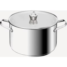 Tefal emotion plus ss 26 cm/7,7 l pinnoittamaton kattila