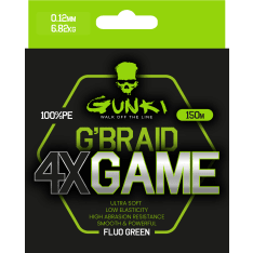 Gunki GBraid 4X Game 150 m monofilament