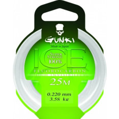 Gunki Ice Fluorocarbon 25 m siima