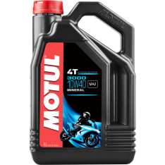 Motul 3000 4T 10W40 4L mineraali moottoripyöräöljy