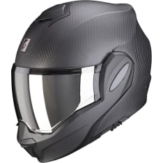 Scorpion Exo-Tech Carbon Solid openable helmet