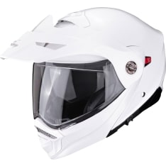 Scorpion ADX-2 Solid valkoinen kypärä