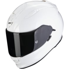 Scorpion EXO-491 Solid white full face helmet